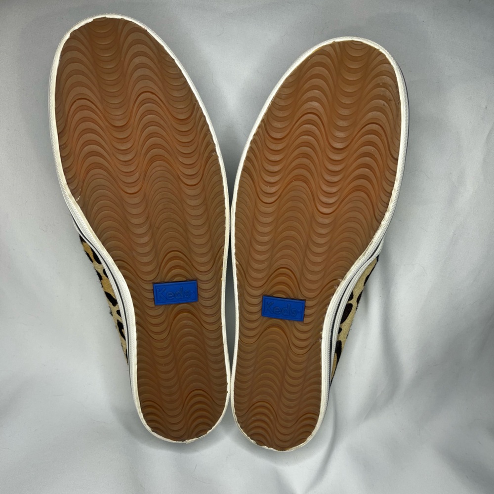 Keds Kate Spade Collab Leopard Print Double Decker Mule Slip-On Sneakers NWOT - Picture 3 of 5